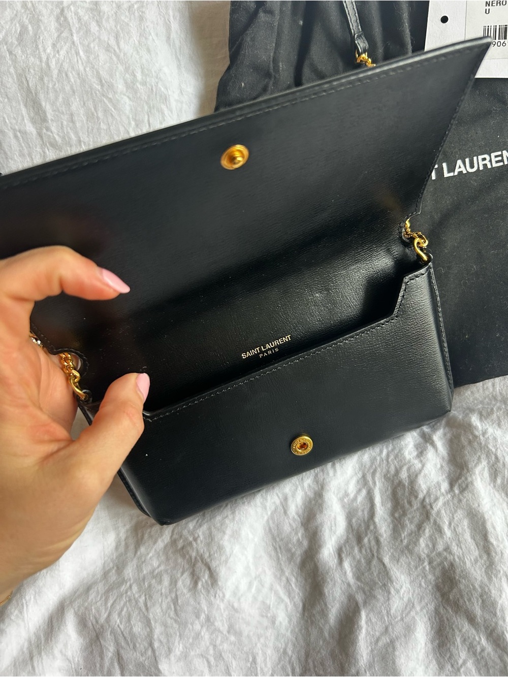 YSL Black Cassandre Crossbody Bag - Picture 3 of 4